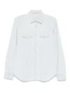 Tintoria Mattei Denim Shirt In Black