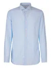 Tintoria Mattei Slim Fit Striped Shirt Clothing In Blue