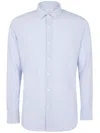 Tintoria Mattei Sirsaker Regular Shirt In Blue