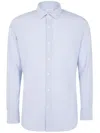 Tintoria Mattei Pinstripe Button-up Shirt In Blue