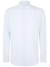 Tintoria Mattei Sirsaker Regular Shirt In Blue