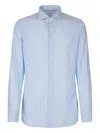 Tintoria Mattei Slim Fit Striped Shirt Clothing In Blue