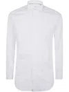 Tintoria Mattei Classic Cotton Stretch Shirt Clothing In White