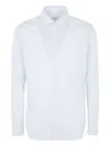 Tintoria Mattei Striped Button-up Shirt In White