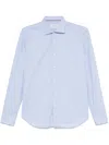 Tintoria Mattei Striped Shirt In Blue