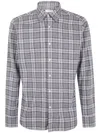 Tintoria Mattei Tartan Shirt Clothing In Black
