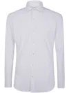Tintoria Mattei Linen Classic Shirt In White