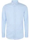 Tintoria Mattei Thin Stripes Shirt In Blue