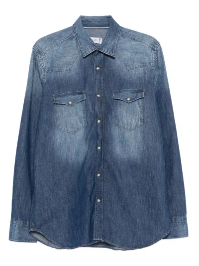 TINTORIA MATTEI TINTORIA MATTEI WESTERN DENIM SHIRT