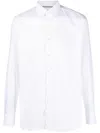 Tintoria Mattei Long-sleeve Cotton Shirt In White