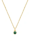 Tiny Blessings Kids'  14k Gold Birthstone 12-14" Necklace