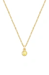 Tiny Blessings Kids'  14k Gold Birthstone 12-14" Necklace