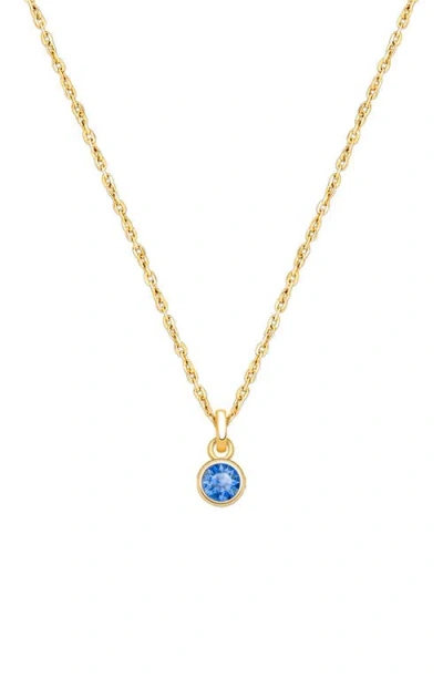 Tiny Blessings Kids'  14k Gold Birthstone 12-14" Necklace