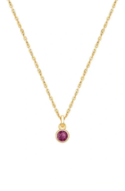 Tiny Blessings Kids'  14k Gold Birthstone 12-14" Necklace