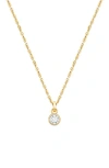 Tiny Blessings Kids'  14k Gold Birthstone 12-14" Necklace