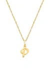 Tiny Blessings Kids'  14k Gold Diamond Initial 12-14" Necklace