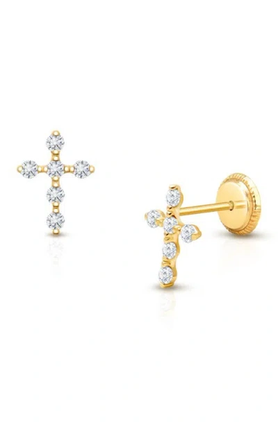 Tiny Blessings Babies'  14k Gold Light Of Heaven Stud Earrings