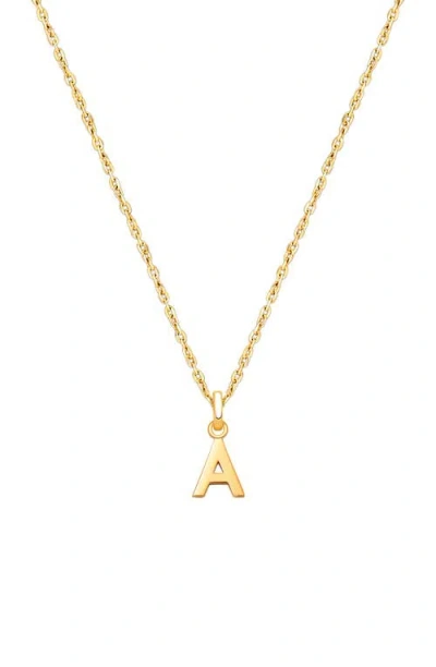 Tiny Blessings Kids'  14k Gold Modern Initial 12-14" Necklace