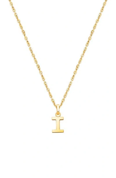 Tiny Blessings Kids'  14k Gold Modern Initial 12-14" Necklace