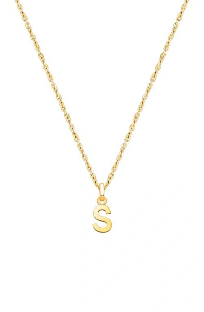 Tiny Blessings Kids'  14k Gold Modern Initial 12-14" Necklace