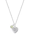 Tiny Blessings Kids' Children's Sterling Silver Oh So Loved Birthstone Girls' 12-14 Necklace In August