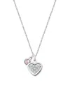 Tiny Blessings Kids' Children's Sterling Silver Oh So Loved Birthstone Girls' 12-14 Necklace In June