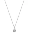 Tiny Blessings Kids' Children's 14k Gold Blushing Rose Girls' 12-14 Necklace In K White Gold