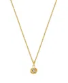 Tiny Blessings Children's 14k Gold Blushing Rose Girls' 12-14 Necklace In K Yellow Gold