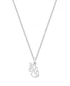 Tiny Blessings Children's 14k Gold Unicorn Dreams Girls' 12-14 Necklace In K White Gold