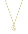 Tiny Blessings Children's 14k Gold Unicorn Dreams Girls' 12-14 Necklace In K Yellow Gold