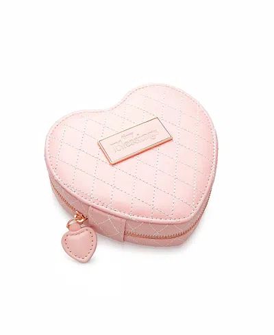 Tiny Blessings Girls' Pink Heart Jewelry Box - Baby, Little Kid, Big Kid In Brown