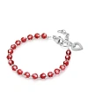 Tiny Blessings Children's Sterling Silver Birthstone Crystal Bracelet Girls' 6.25 Bracelet In July