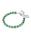 Tiny Blessings Kids' Children's Sterling Silver Birthstone Crystal Bracelet Girls' 6.25 Bracelet In May