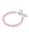 Tiny Blessings Kids' Children's Sterling Silver Birthstone Crystal Bracelet Girls' 6.25 Bracelet In October