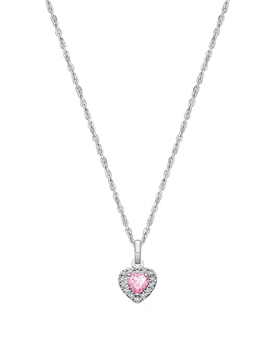 Tiny Blessings Kids' Girls' Sterling Silver Blissful Heart 13-14 Necklace - Children