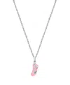 Tiny Blessings Girls' Sterling Silver Little Ballerina 13-14 Necklace - Little Kid, Big Kid In Sterling Silver