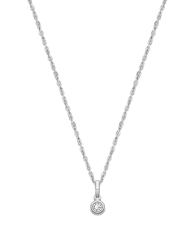 Tiny Blessings Kids' Girls' Sterling Silver Tb Birthstone 13-14 Necklace - Children In April