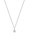 Tiny Blessings Kids' Girls' Sterling Silver Tb Birthstone 13-14 Necklace - Children In August