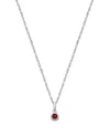 Tiny Blessings Kids' Girls' Sterling Silver Tb Birthstone 13-14 Necklace - Children In January