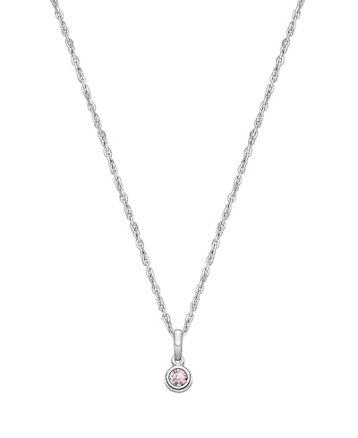Tiny Blessings Kids' Girls' Sterling Silver Tb Birthstone 13-14 Necklace - Children In June