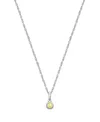 Tiny Blessings Kids' Girls' Sterling Silver Tb Birthstone 13-14 Necklace - Children In November