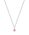 Tiny Blessings Kids' Girls' Sterling Silver Tb Birthstone 13-14 Necklace - Children In October