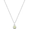 Tiny Blessings Kids'  Sterling Silver Tb® Birthstone 12-14" Necklace In Metallic