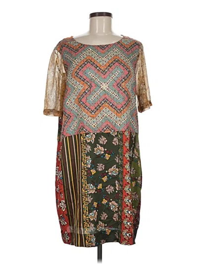 Pre-owned Tiny Casual Dress In Brown
