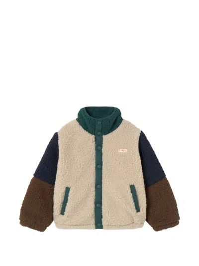 Tiny Cottons Kids' Colour-block Jacket In Gray