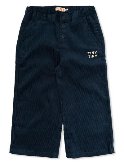 Tiny Cottons Kids' Corduroy Trousers In Blue