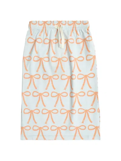 Tiny Cottons Drawstring Skirt In Blue