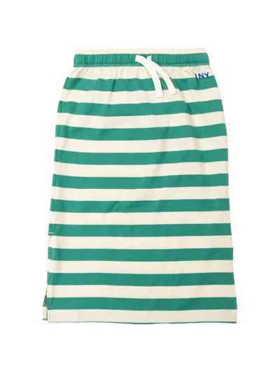 Tiny Cottons Drawstring Skirt In Green