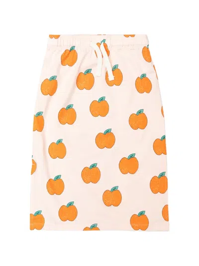 Tiny Cottons Drawstring Skirt In Pink