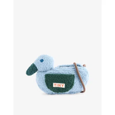 Tiny Cottons Kids' Duck Woven Bag Denim Blu In Denim Blue